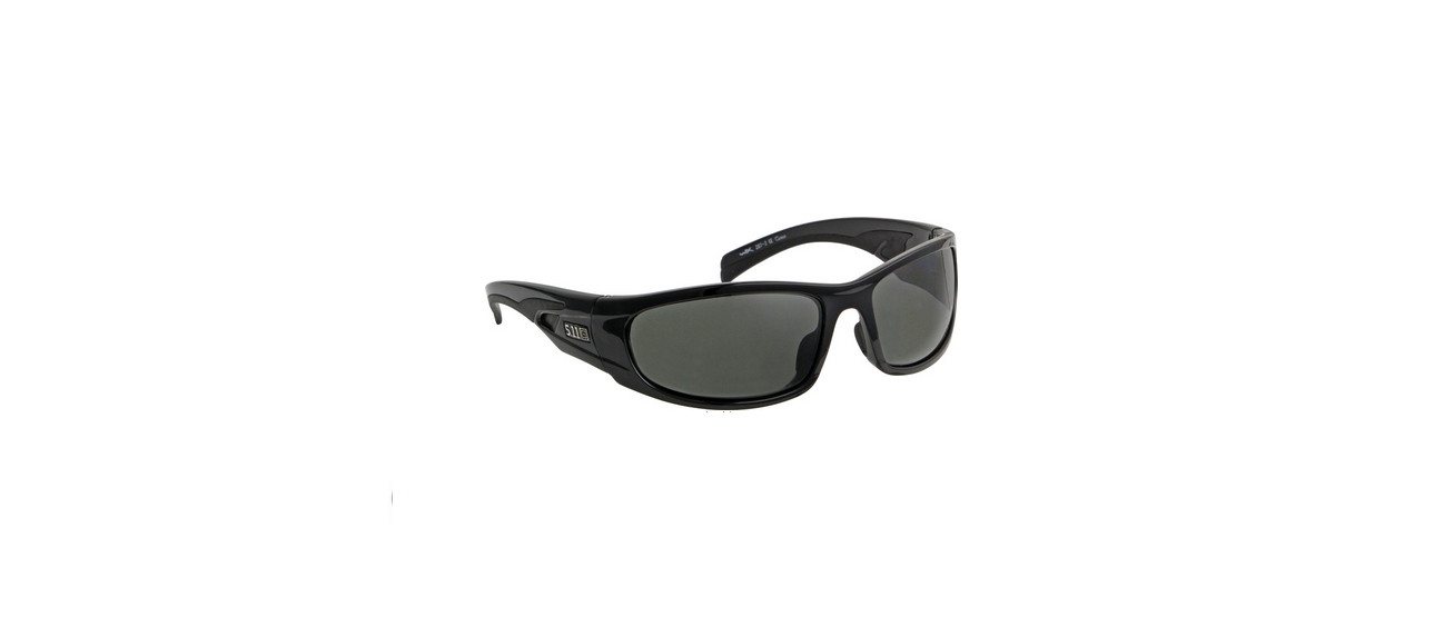 5.11 Tactical Men's Tomcat Black Oxide Polarized Sunglasses (Black)