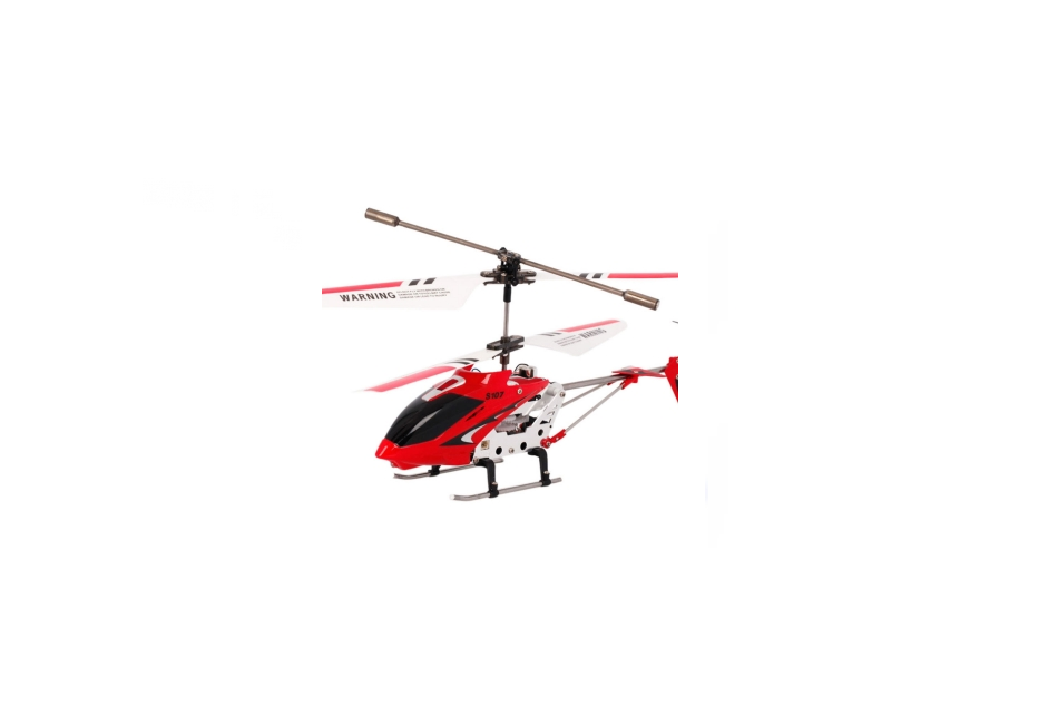 Syma S107G 3CH Infrared Mini Metal RC with RTF Red - mytacticalworld