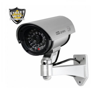 5 Inch IR Dummy Camera Silver small